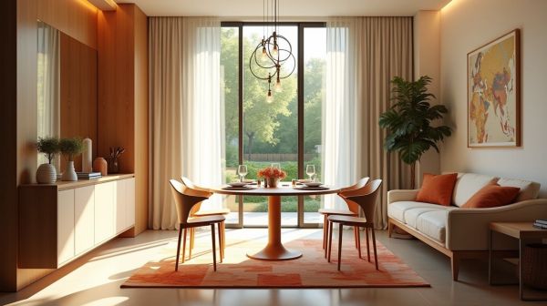 Adaptez votre salle à manger aux petits espaces