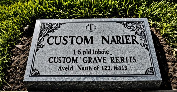 Monument funéraire sur mesure en granit : créez un hommage unique