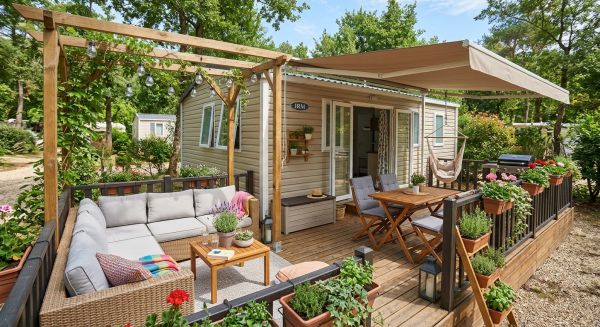 Top 10 idées pour optimiser la terrasse de votre mobil-home