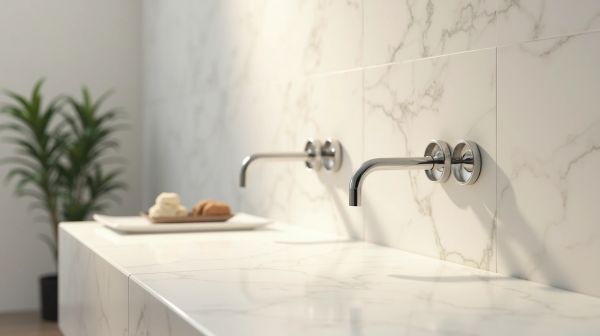 Transformez votre salle de bain avec une robinetterie encastrable élégante